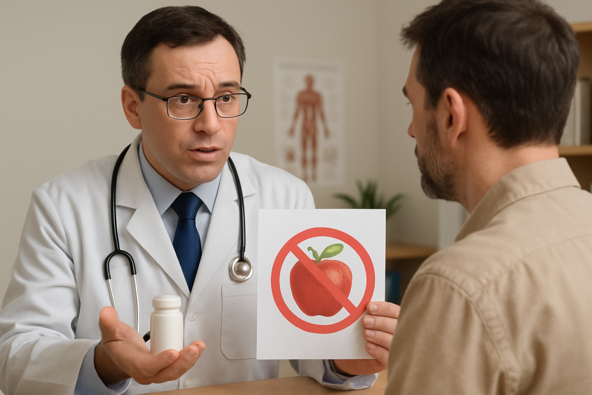 découvrez l'avertissement des médecins concernant l'utilisation de certains médicaments avec le titre 'pas de pomme avec ça'. informez-vous sur les risques et les précautions à prendre pour votre santé.