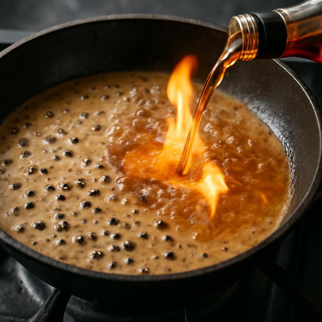 Découvrez la recette de la meilleure sauce au poivre pour accompagner votre steak haché, inspirée des bistrots français. Savourez des arômes puissants et une texture crémeuse qui rehausseront vos plats avec élégance. Idéale pour un repas convivial !
