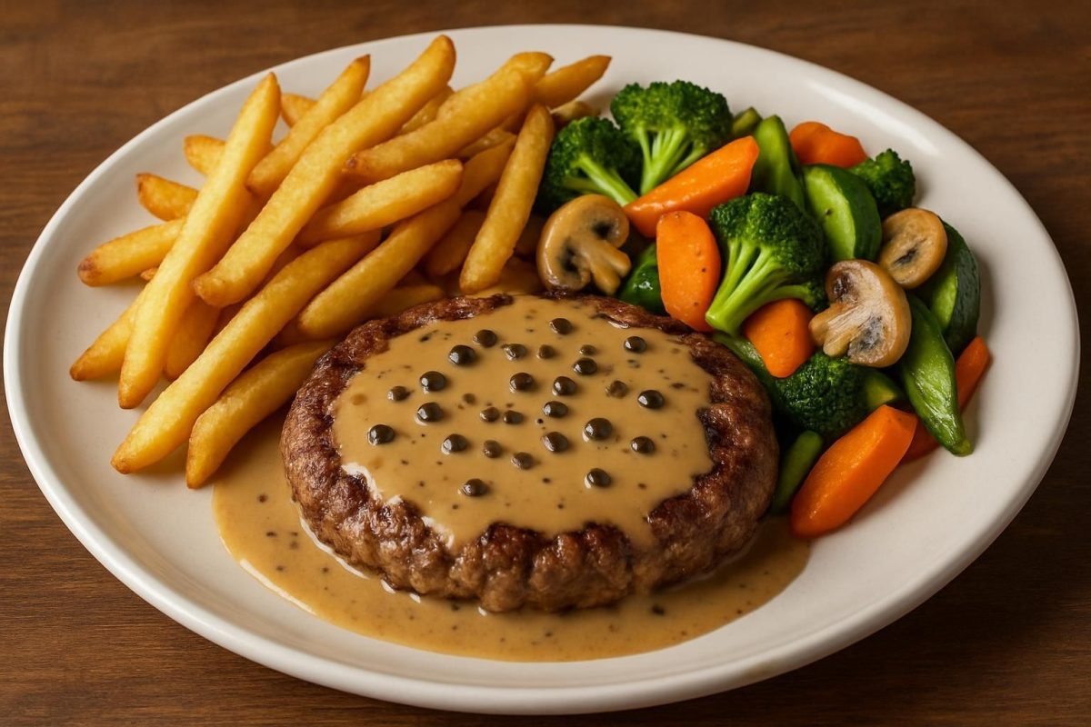 Découvrez notre recette de la meilleure sauce au poivre pour steak haché, inspirée des bistrots français. Un mélange savoureux et crémeux qui relèvera vos plats avec une touche authentique. Parfaite pour un dîner convivial ou un repas gourmet à la maison.