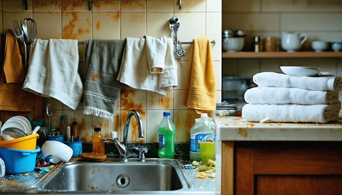 découvrez les habitudes courantes qui rendent vos torchons sales et inefficaces. apprenez des astuces simples pour préserver la propreté et la durabilité de vos linges de cuisine. ne laissez plus vos torchons devenir cracra !