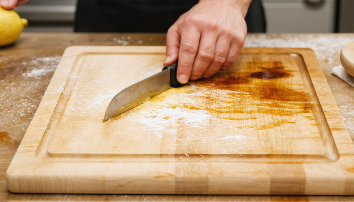 découvrez l'importance de l'hygiène en cuisine avec nos conseils pratiques pour éliminer efficacement taches et bactéries des planches à couper. adoptez des gestes simples pour garantir la sécurité alimentaire et préserver la qualité de vos préparations culinaires.