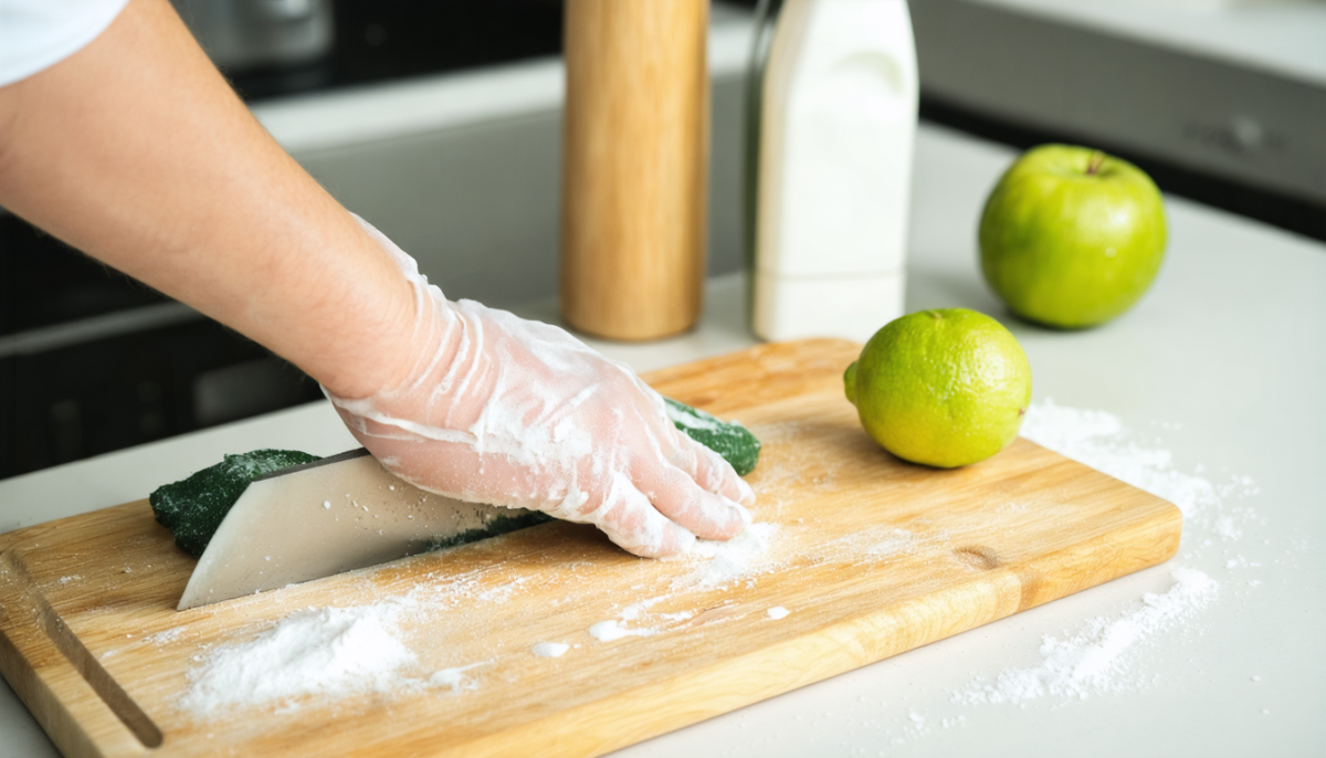 découvrez comment un geste simple peut transformer votre hygiène en cuisine en éliminant efficacement taches et bactéries des planches à découper. adoptez ces astuces pratiques pour garantir des préparations culinaires saines et sécurisées.