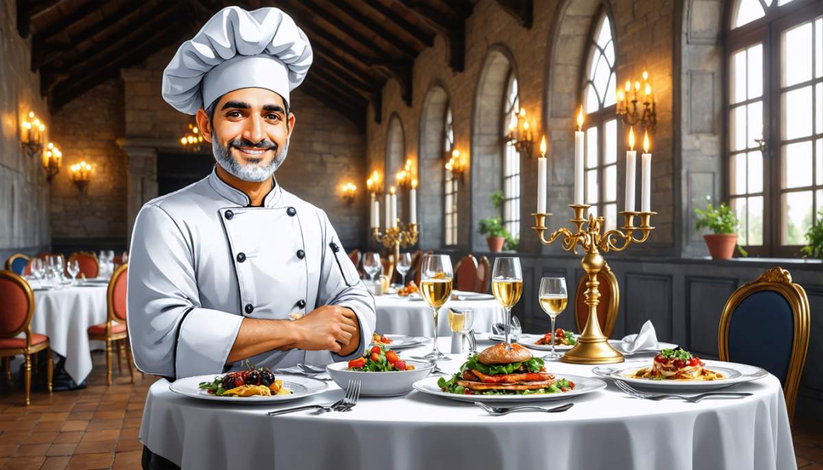 découvrez la fusion unique de tradition et modernité à travers la vision du chef habib aifa au château d'orfeuillette. une expérience gastronomique innovante qui réinvente les classiques tout en respectant l'héritage culinaire.
