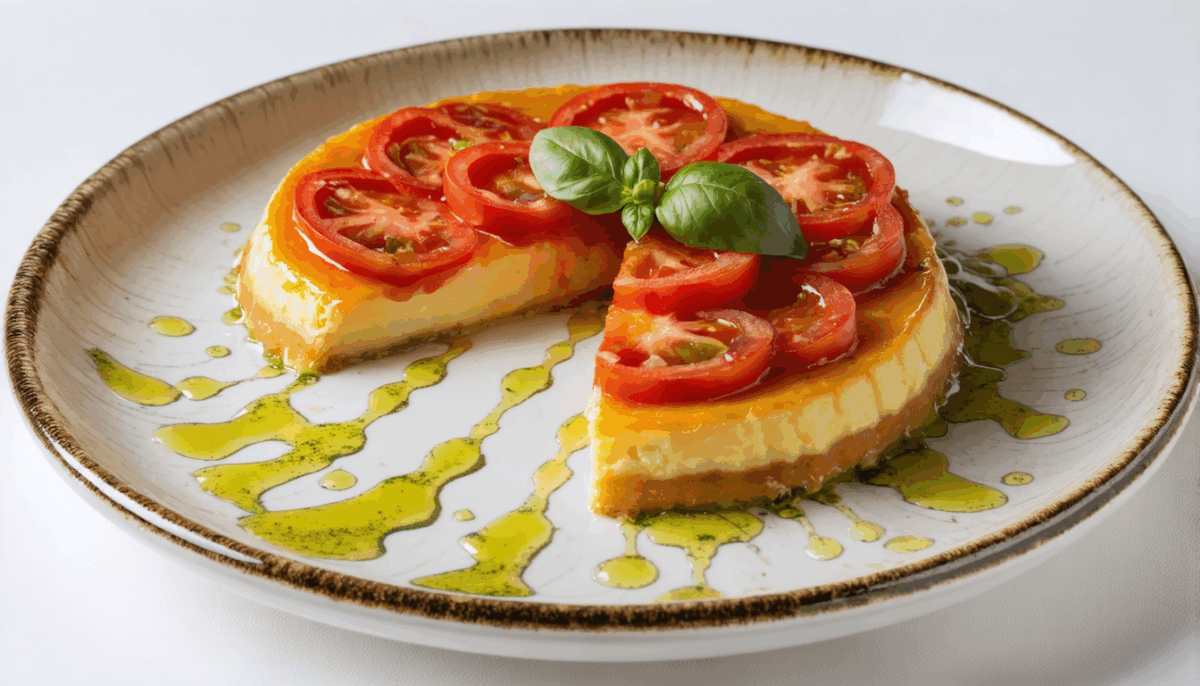 découvrez la recette incontournable du flan tomates-basilic : frais, léger et savoureux, il deviendra votre plat fétiche de l’été. facile à préparer, il séduit à chaque bouchée et mettra tout le monde d’accord autour de la table !