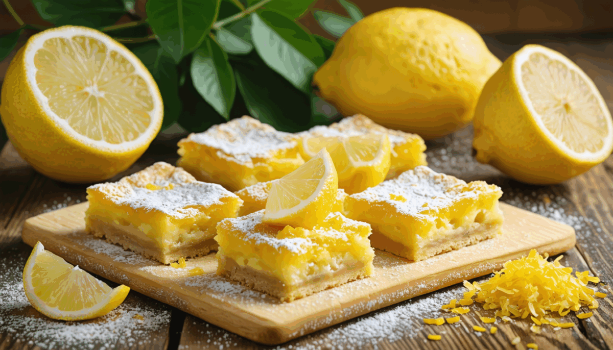 découvrez la recette incontournable des carrés au citron : une gourmandise fondante, acidulée et irrésistible pour tous les amateurs de desserts faits maison.