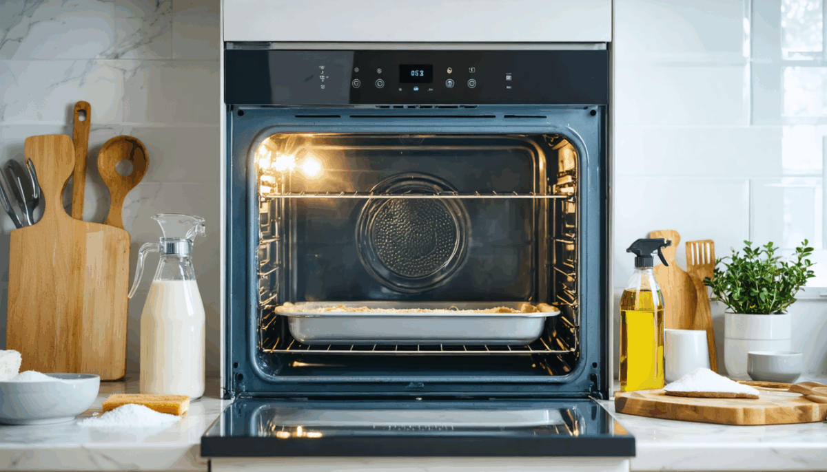 découvrez comment nettoyer votre four sans effort avec une astuce maison efficace. dites adieu au frottage et retrouvez un four impeccable facilement !