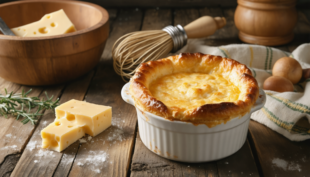 découvrez la recette authentique du soufflé au fromage de grand-mère, simple à réaliser chez vous pour un plat savoureux et convivial.