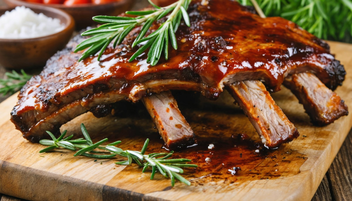 découvrez notre recette facile et savoureuse de travers de porc fondant au four, parfaite pour un repas gourmand en famille ou entre amis.