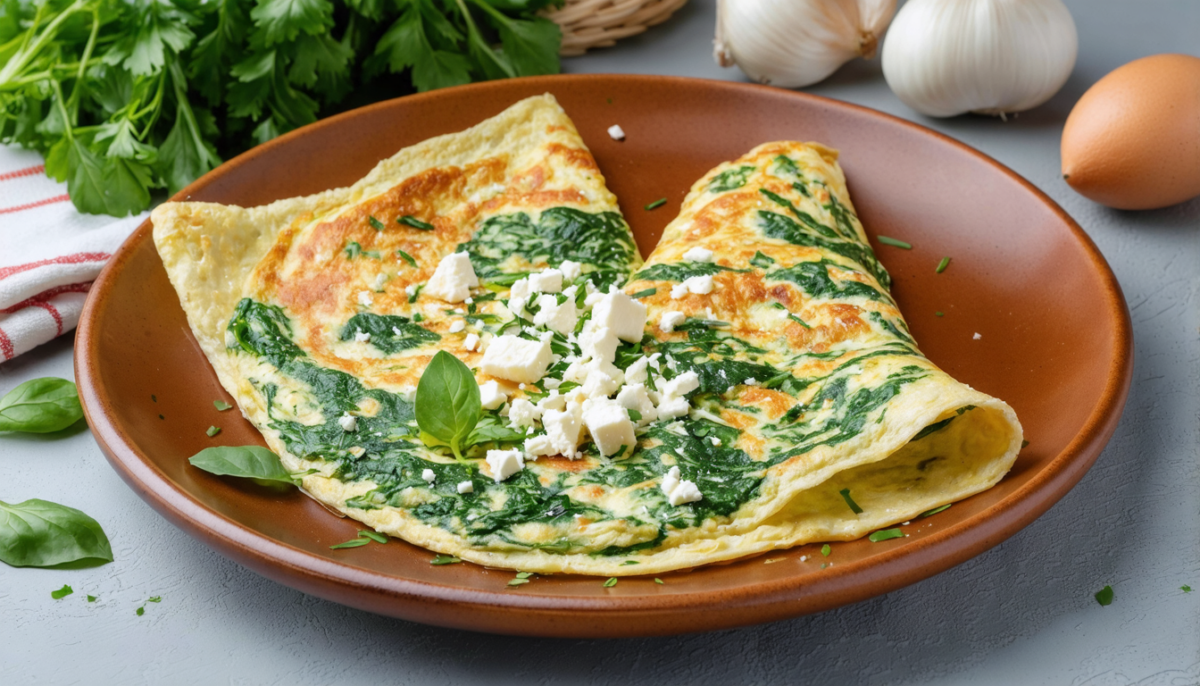 découvrez notre recette facile et rapide pour préparer une délicieuse omelette aux épinards frais, parfaite pour un repas sain et savoureux à tout moment.