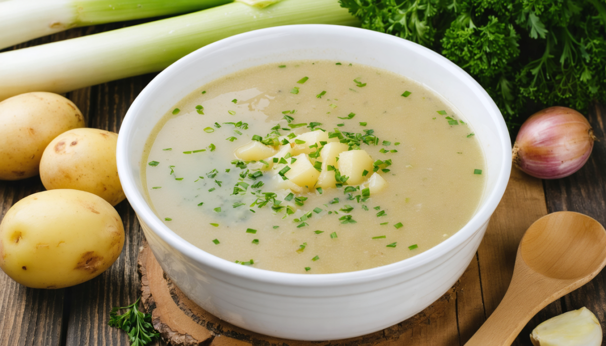 découvrez notre recette facile et rapide de soupe express aux poireaux et pommes de terre, parfaite pour un repas sain et savoureux en toute simplicité.