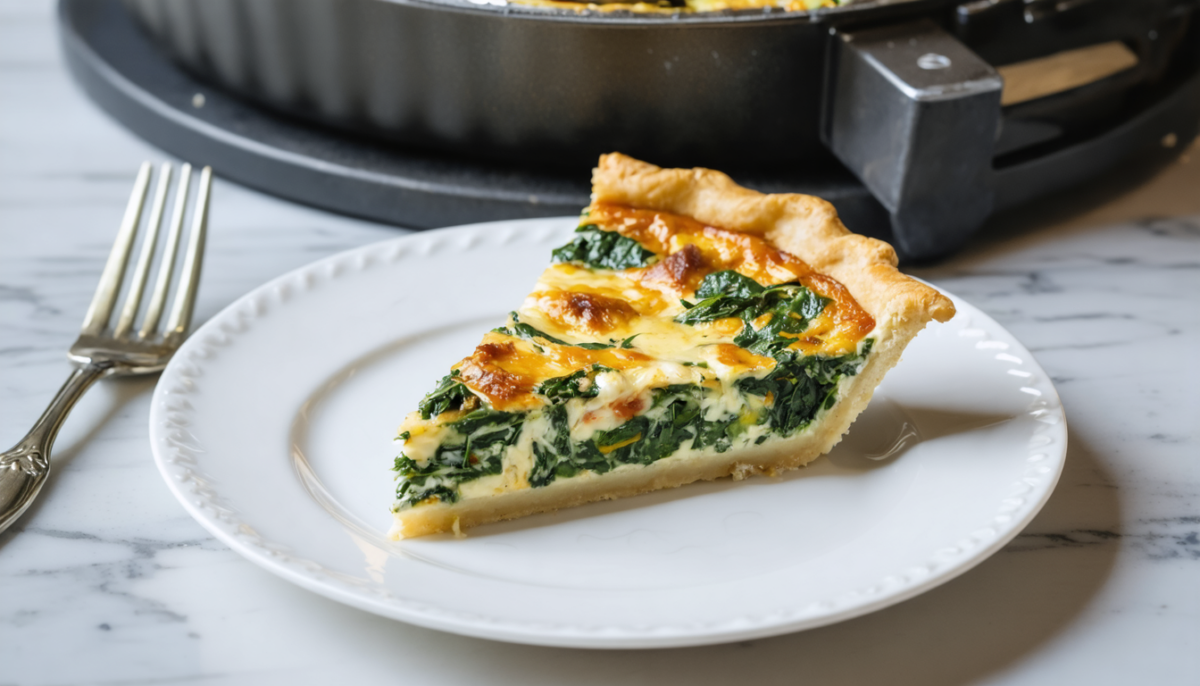 découvrez notre recette simple et savoureuse de quiche aux épinards frais et fromage, idéale pour un repas équilibré et gourmand en toute occasion.
