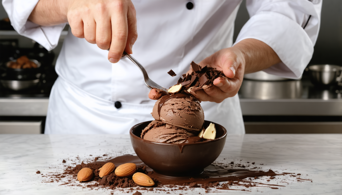découvrez notre recette simple et légère de délice glacé au chocolat, sans besoin de sorbetière. savourez un dessert gourmand et rafraîchissant en toute simplicité !