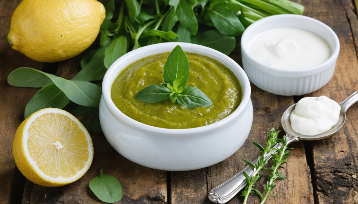 découvrez notre recette simple et gourmande de sauce légère à l’oseille, parfaite pour sublimer vos plats avec une touche fraîche et acidulée.