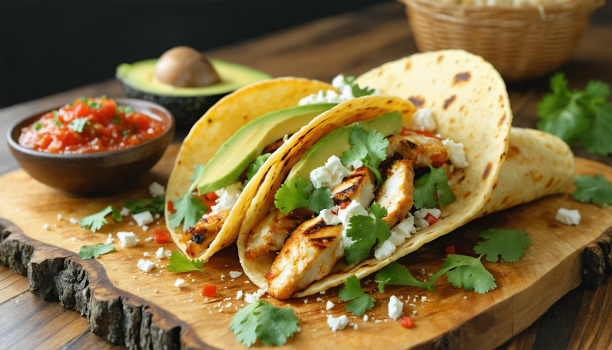 découvrez notre recette facile de tortillas au poulet et fromage frais, un plat savoureux et gourmand à déguster en toute simplicité.