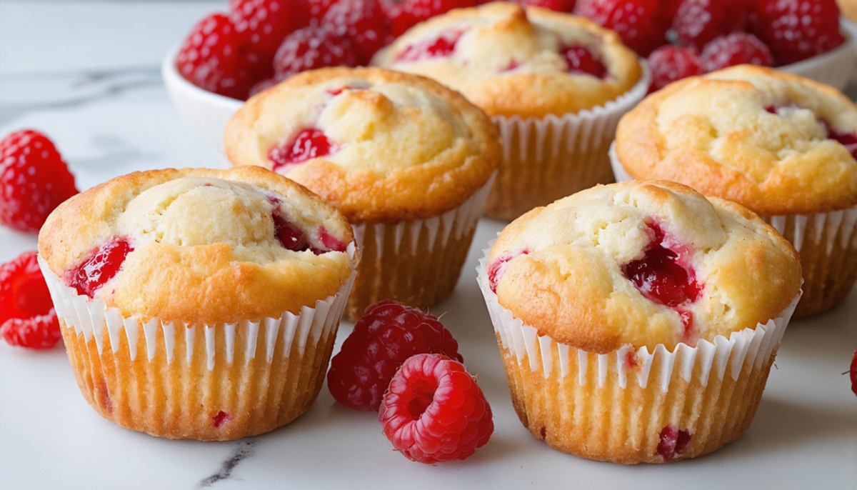 découvrez notre recette gourmande de muffins aux framboises et fromage frais, alliant douceur et fraîcheur pour un plaisir irrésistible à chaque bouchée.