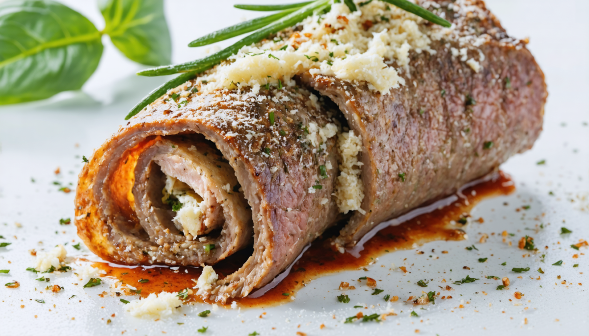 découvrez notre recette facile et délicieuse de roulé de veau au parmesan, parfaite pour un repas savoureux en toute simplicité.
