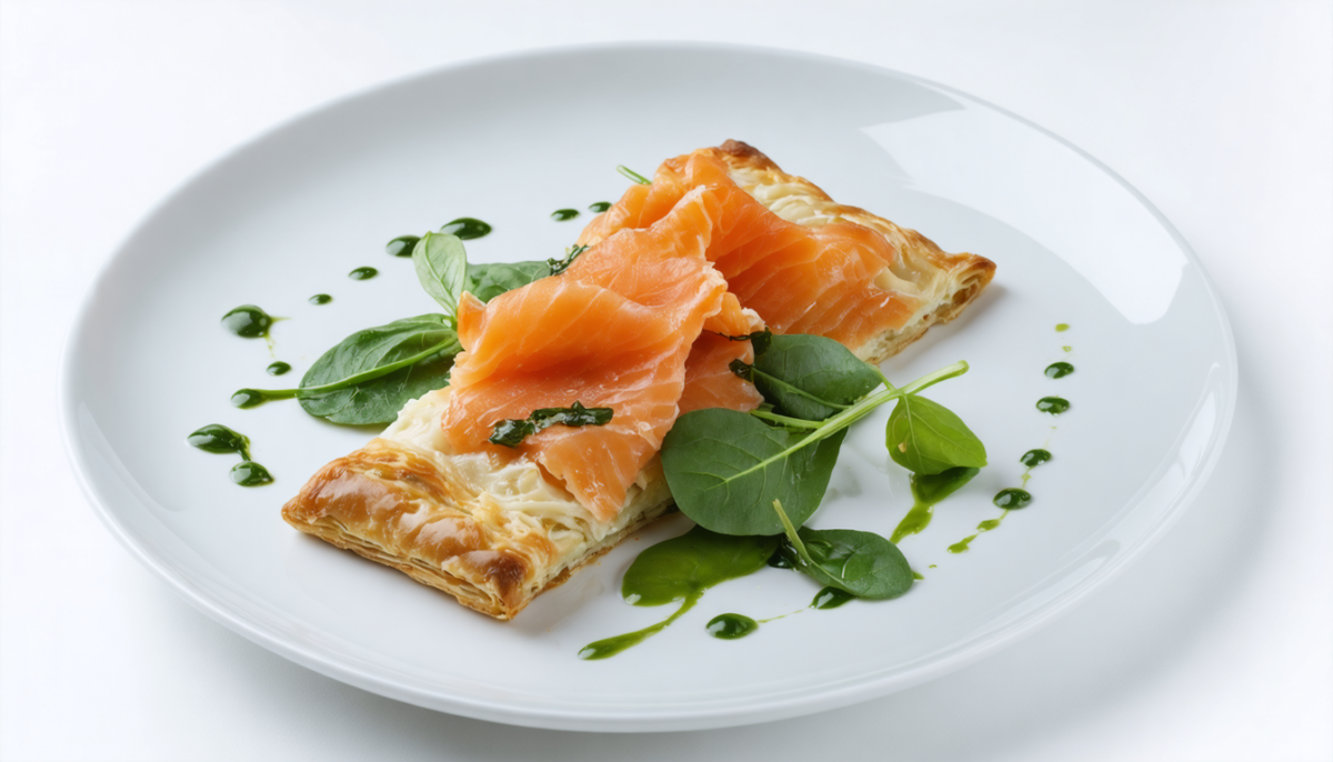 découvrez notre recette gourmande et saine de feuilleté léger au saumon frais accompagné d’épinards, parfaite pour un repas délicieux et équilibré.