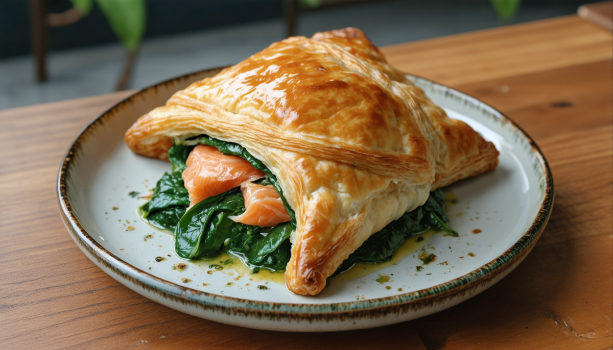 découvrez notre recette gourmande et saine de feuilleté léger au saumon frais et épinards, parfaite pour un repas savoureux et équilibré.