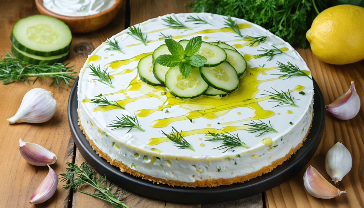 découvrez notre recette légère et fraîche de cheesecake salé au tzatziki, parfaite pour une entrée originale et savoureuse. un délice à partager en toute simplicité !