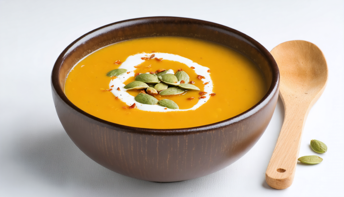découvrez le secret de grand-mère avec cette savoureuse soupe au potiron, réconfortante et facile à préparer pour des repas chaleureux en famille.
