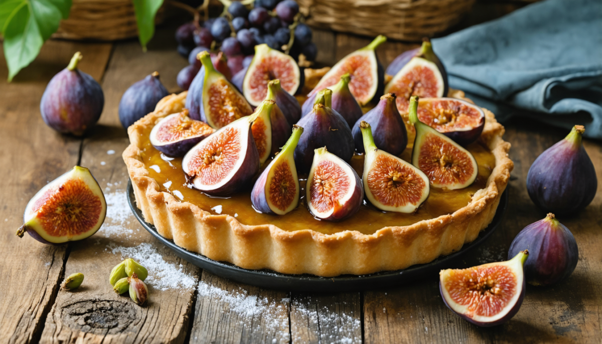 découvrez notre recette authentique et simplifiée de la tarte aux figues fraîches, un dessert délicieux façon grand-mère, facile à préparer et parfait pour toutes les occasions.