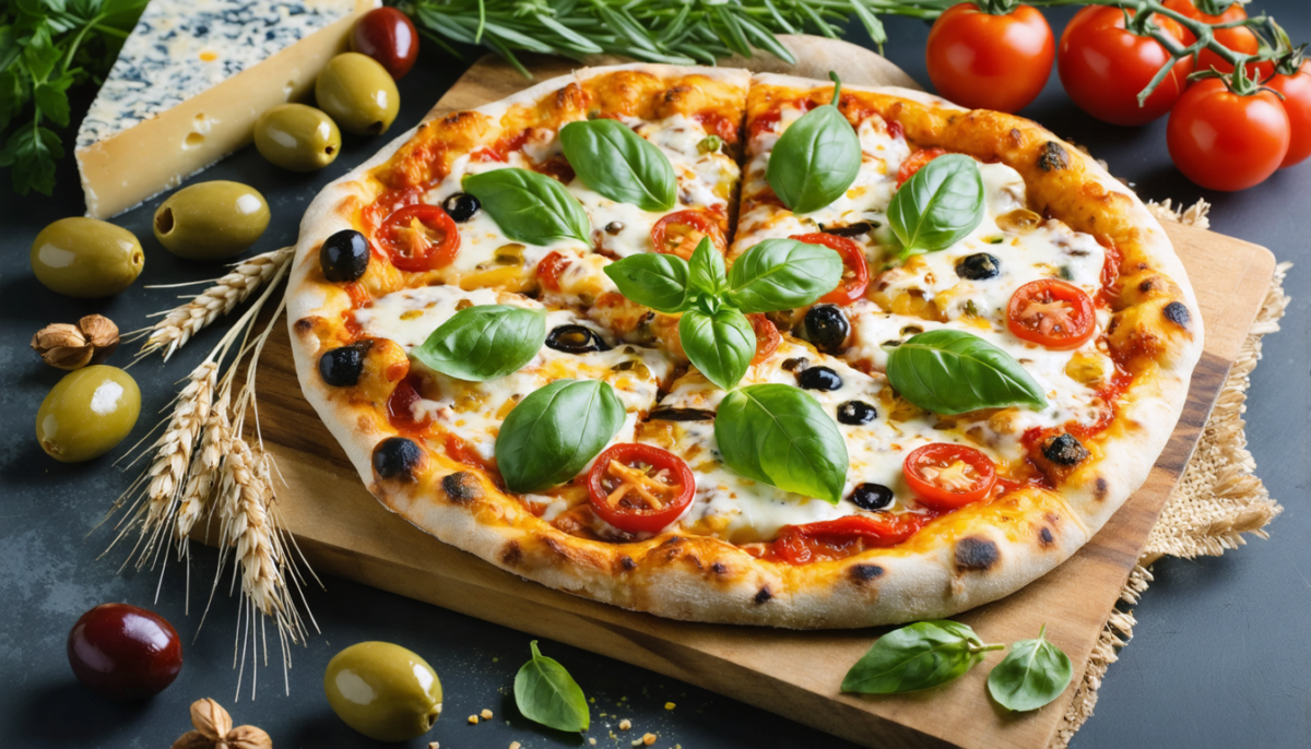 découvrez notre pizza au fromage de brebis, un délice méditerranéen qui vous emmène dans un incroyable voyage des saveurs authentiques du sud.