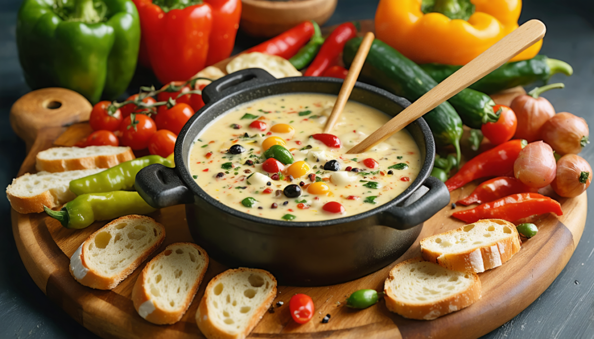 apprenez à préparer une fondue aux poivres inratable, parfaite pour un apéritif savoureux et convivial. suivez notre recette simple et délicieuse pour impressionner vos invités.