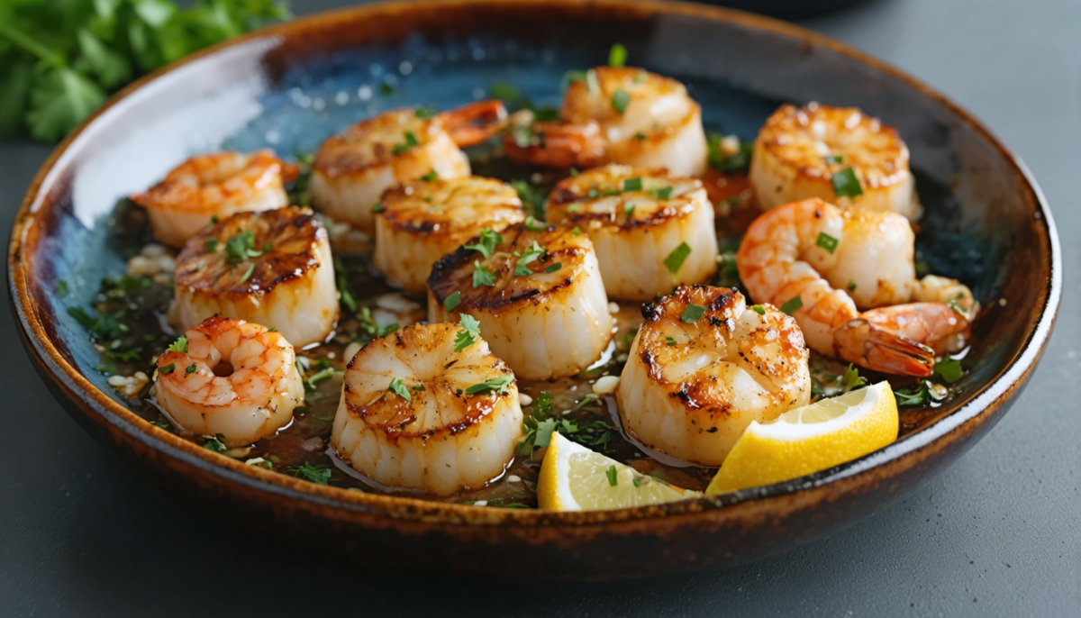 découvrez une recette facile et gourmande de poêlée de saint-jacques et crevettes, parfaite pour un repas savoureux et rapide à préparer.