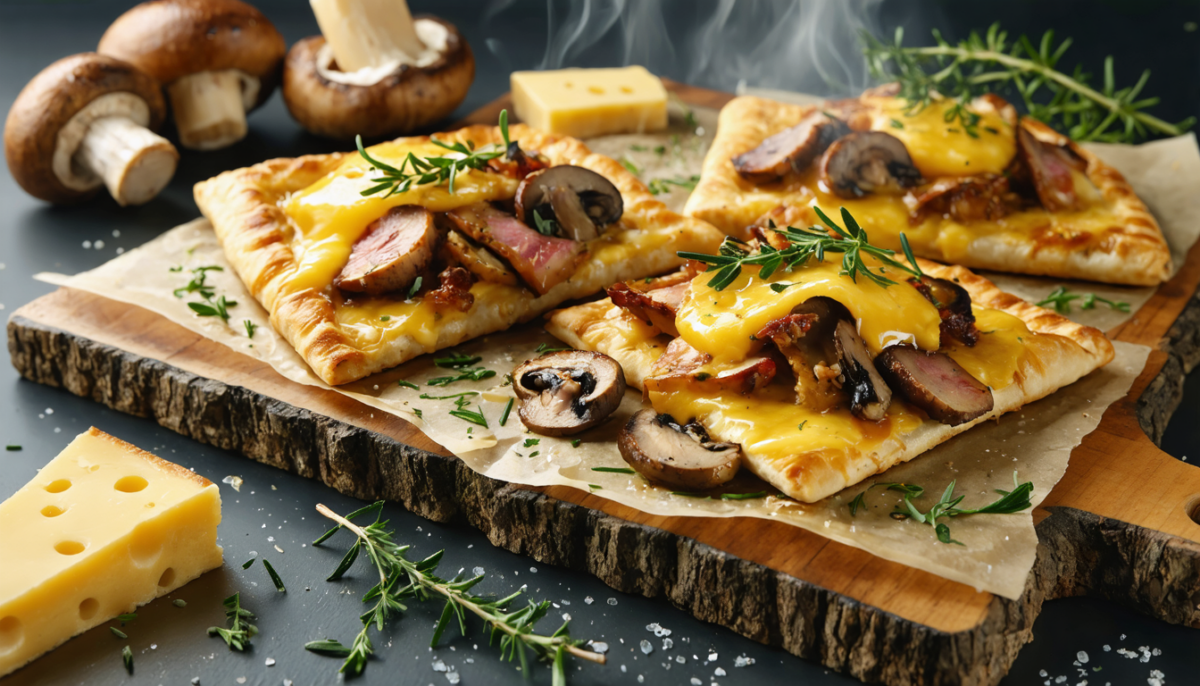 découvrez la recette parfaite de galettes gourmandes au canard, champignons et raclette, alliant saveurs riches et délicates pour un repas exceptionnel et réconfortant.