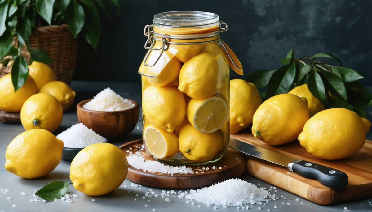 découvrez comment préparer facilement des citrons confits maison grâce à cette recette simple et rapide. apportez une touche méditerranéenne authentique à vos plats !
