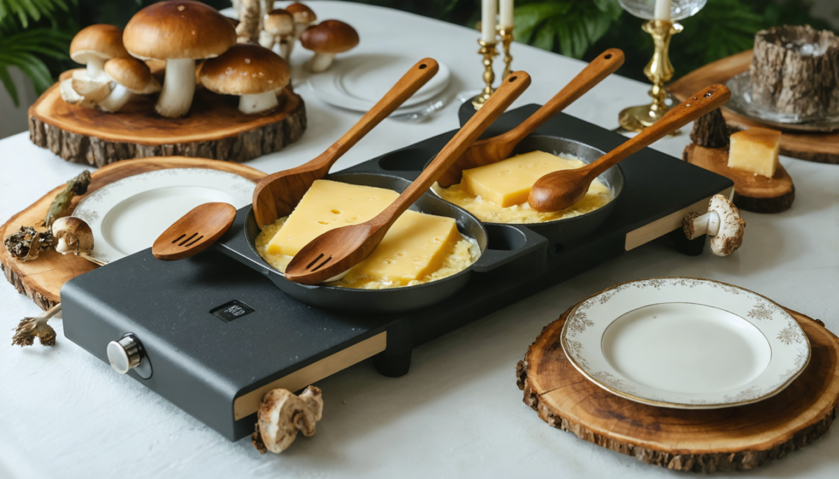 savourez une raclette revisitée aux champignons, une recette originale et gourmande qui réinvente ce plat traditionnel avec des saveurs uniques et authentiques.
