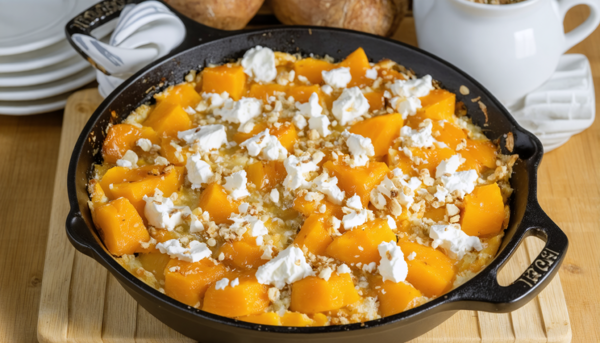 découvrez nos gratins fondants au butternut et fromage de chèvre, une recette automnale gourmande alliant douceur et richesse pour réchauffer vos repas.