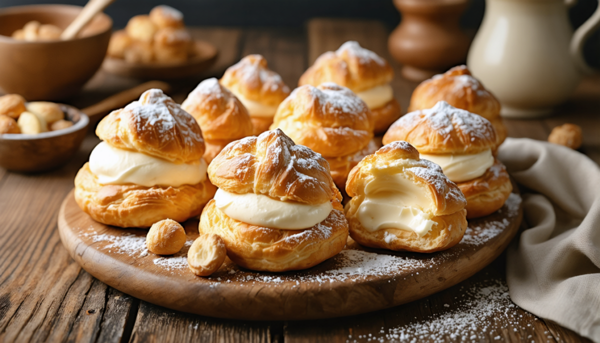 découvrez notre recette incontournable de choux à la crème aérienne, facile et rapide à réaliser pour un dessert léger et délicieux à tester absolument !