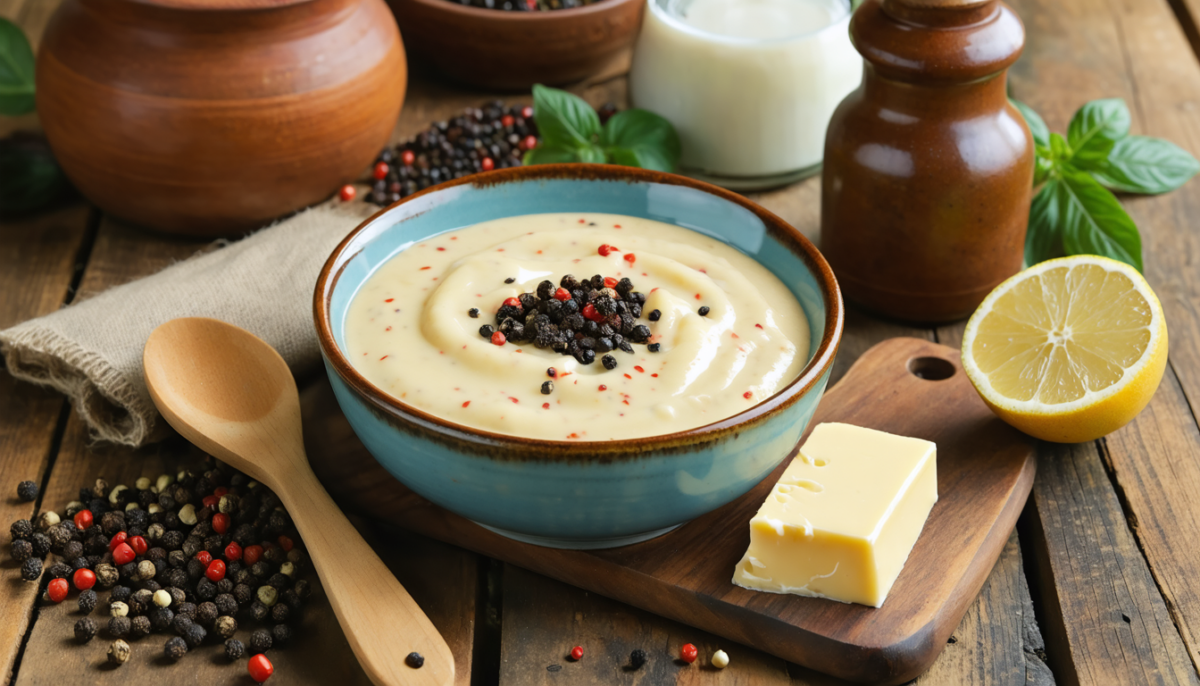 découvrez la recette authentique et facile de la sauce au poivre façon grand-mère, pour sublimer vos plats avec une saveur traditionnelle et gourmande.