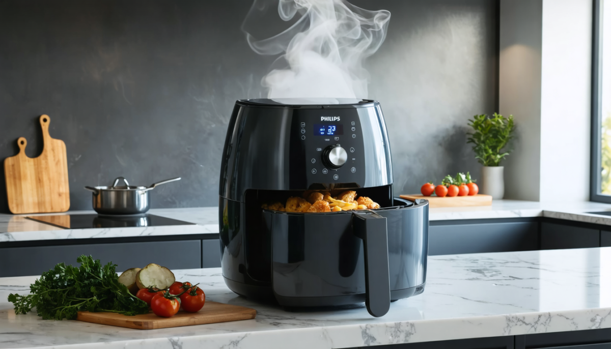 découvrez la philips airfryer série 5000 avec son double panier innovant et sa cuisson vapeur performante. un test complet pour bien choisir votre friteuse sans huile.