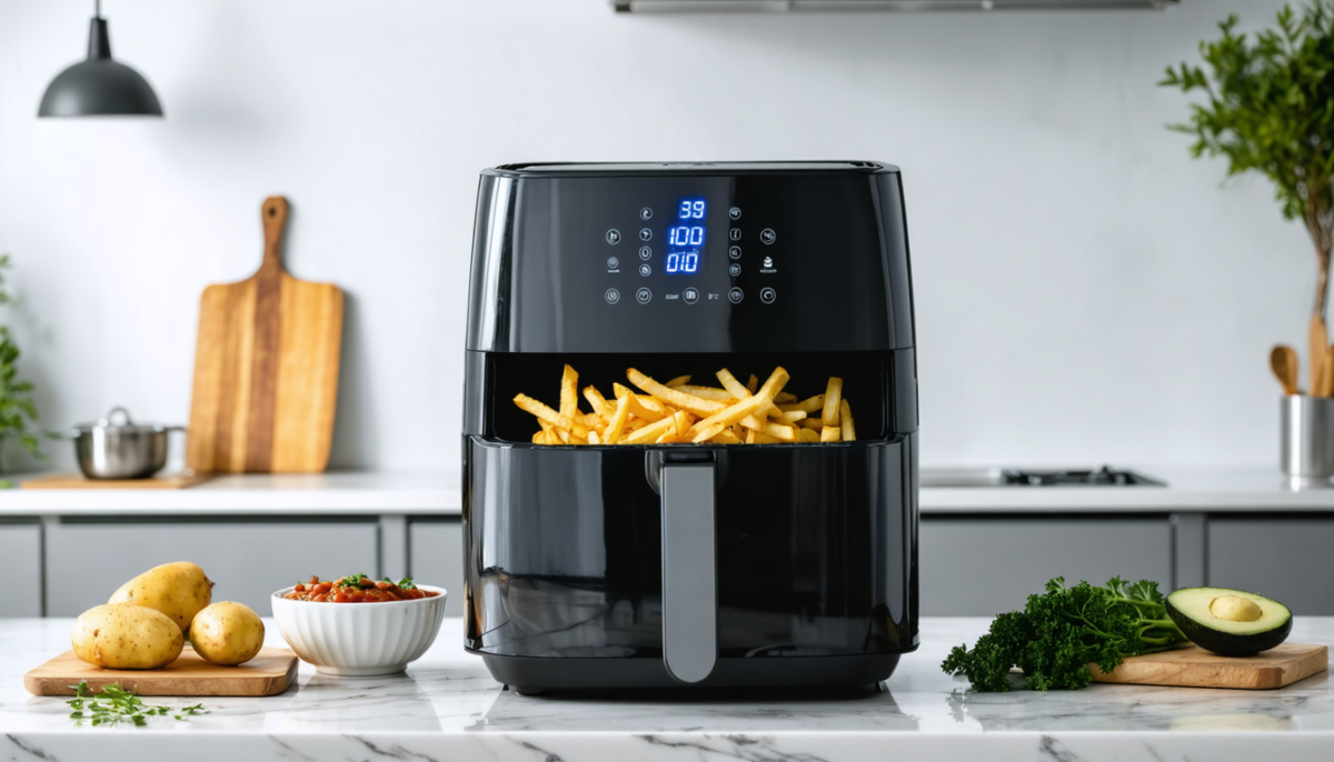 découvrez la cosori air fryer twinfry 10l, la friteuse sans huile intelligente qui transforme votre façon de cuisiner avec innovation et santé.