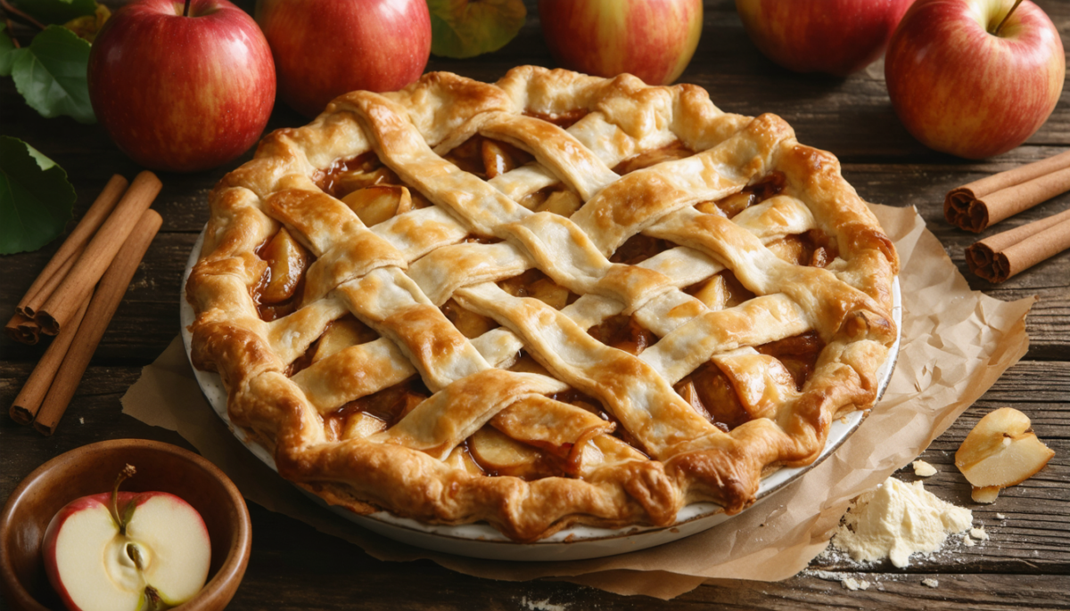 découvrez la recette gourmande et allégée de la célèbre apple pie pour savourer un dessert délicieux sans culpabilité.