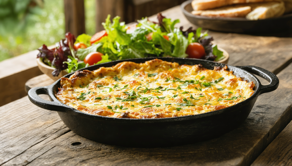 savourez un gratin d’endives au jambon généreusement nappé d’une crème onctueuse au bleu, un plat réconfortant et plein de saveurs pour vos repas.
