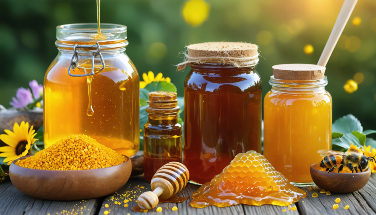 découvrez les trésors de la ruche : miel naturel, pollen riche, propolis protectrice et gelée royale revitalisante pour une alimentation saine et gourmande.