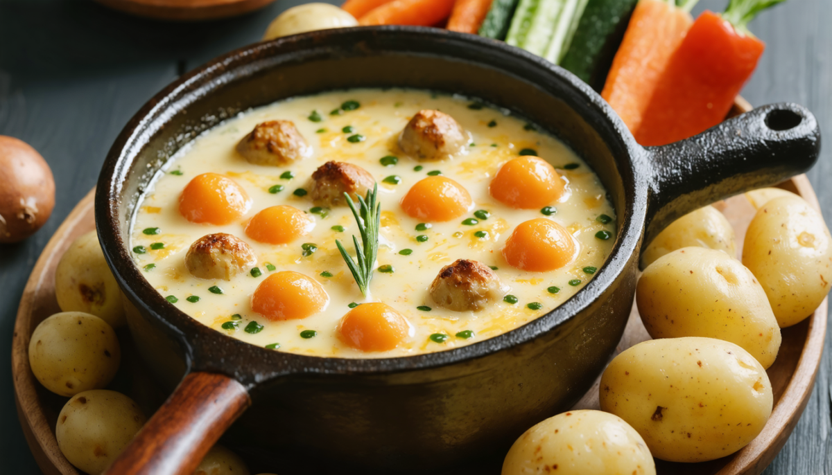 découvrez notre recette authentique et gourmande de la fondue à l’époisses. savourez un plat gourmand et facile à préparer, parfait pour les amateurs de fromage.