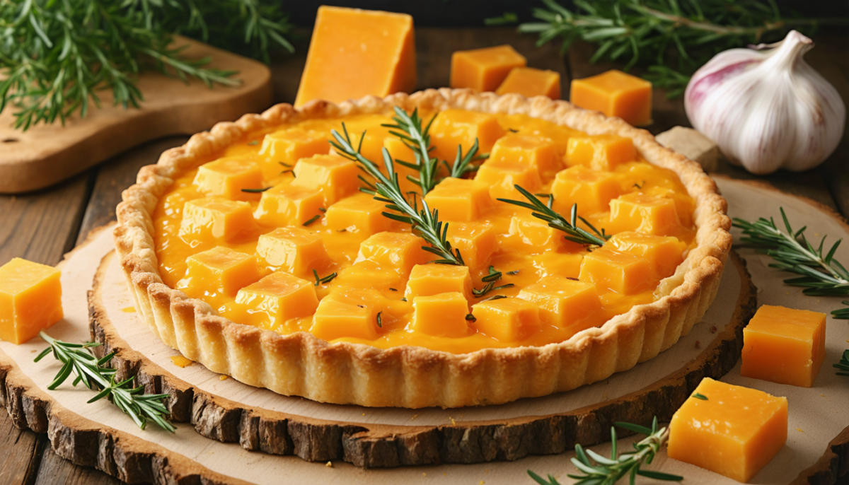 savourez notre recette facile de tarte à la mimolette, un délice fromager riche en saveurs qui ravira vos papilles. idéale pour un repas gourmand et original.