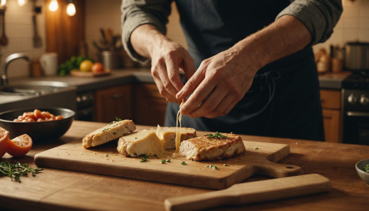 Délicieuse recette d'escalope fondante au fromage