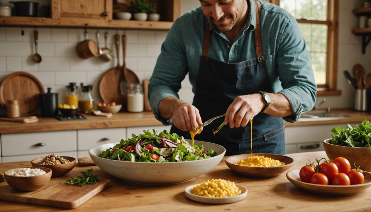 Vinaigrette Express Miel & Moutarde : Le secret d'une sauce savoureuse et rapide