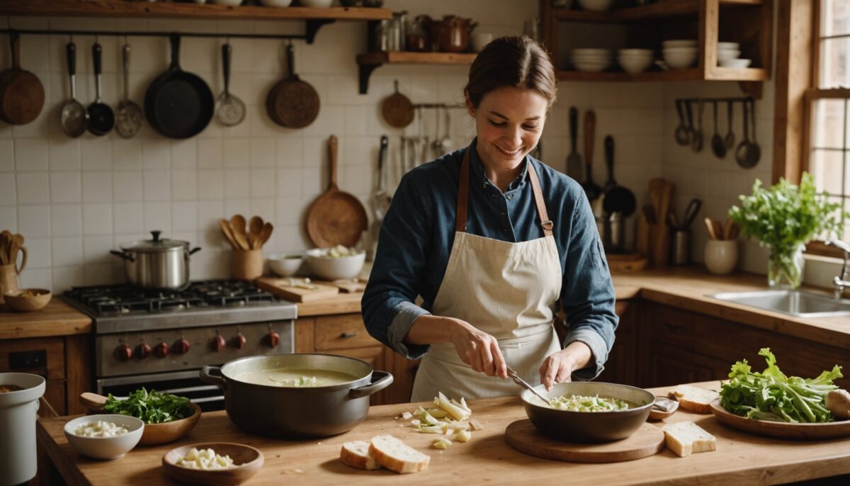 Délice crémeux : velouté d’endives au fromage frais, la recette gourmande à savourer