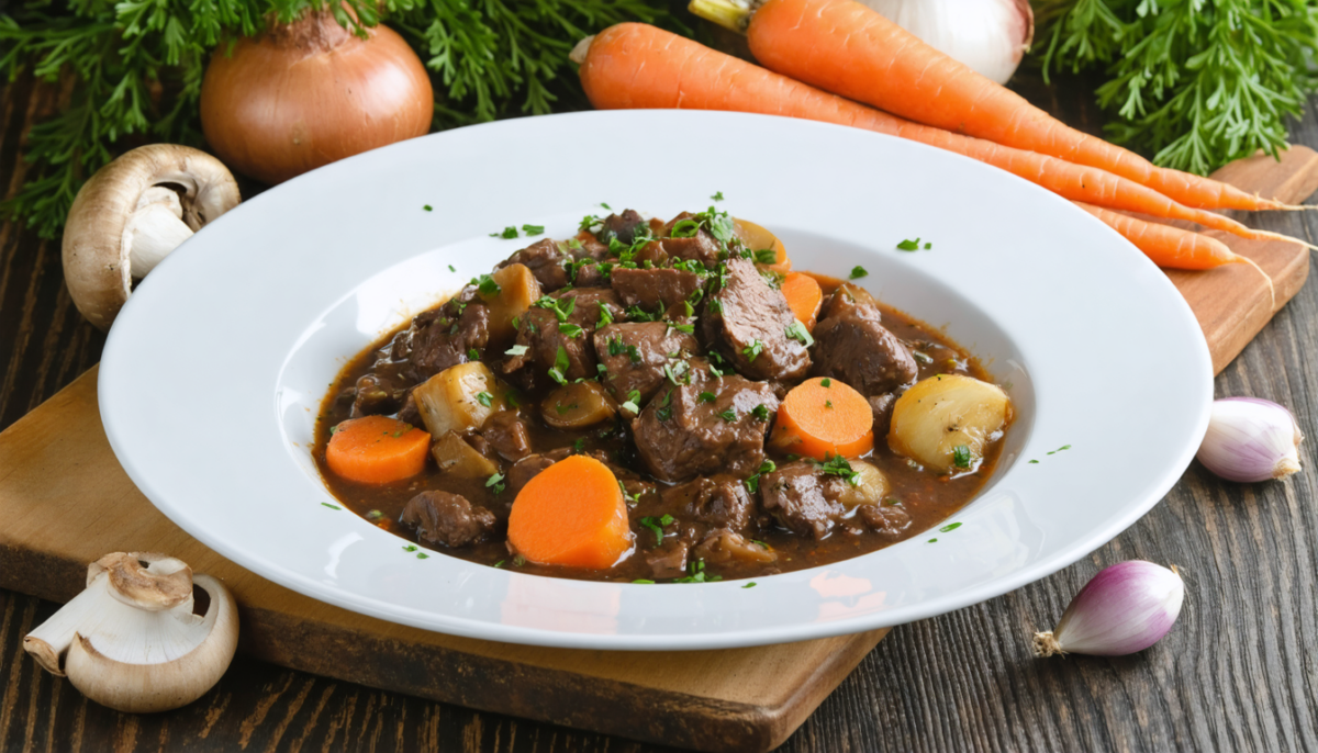 découvrez le secret du véritable bœuf bourguignon avec la recette authentique de grand-mère, un plat traditionnel français riche en saveurs et en histoire.