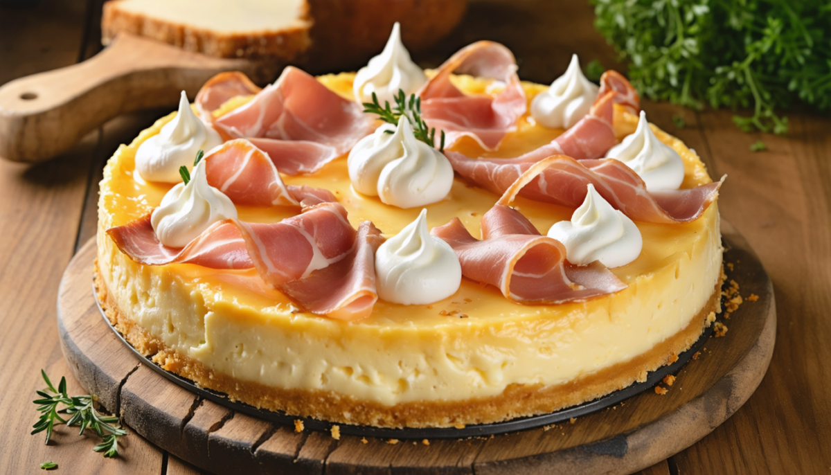 découvrez notre recette facile et gourmande de cheesecake salé au jambon et fromage frais, parfait pour un apéritif ou un repas léger plein de saveurs.