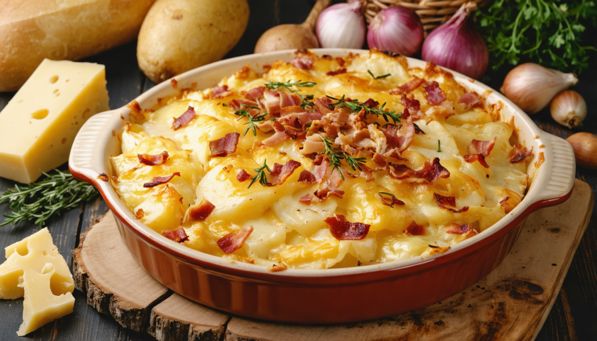 découvrez notre recette simple et gourmande de tartiflette au maroilles, un plat savoureux qui réchauffe vos repas avec des saveurs authentiques.