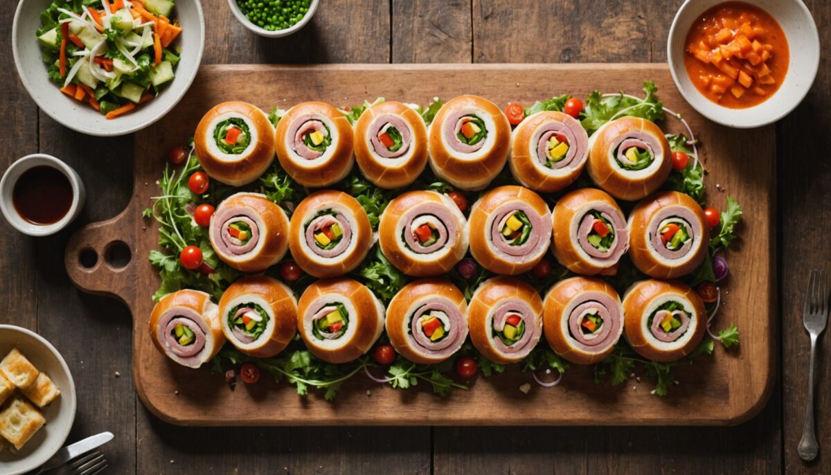 Délicieux roulés de jambon aux légumes croquants et mayonnaise légère : la recette minceur à adopter