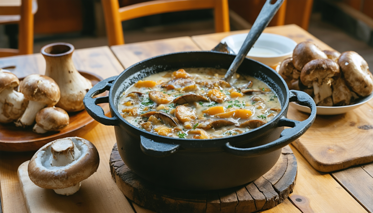 découvrez notre recette de fondue savoyarde aux champignons, un plat convivial et savoureux à partager en famille ou entre amis.