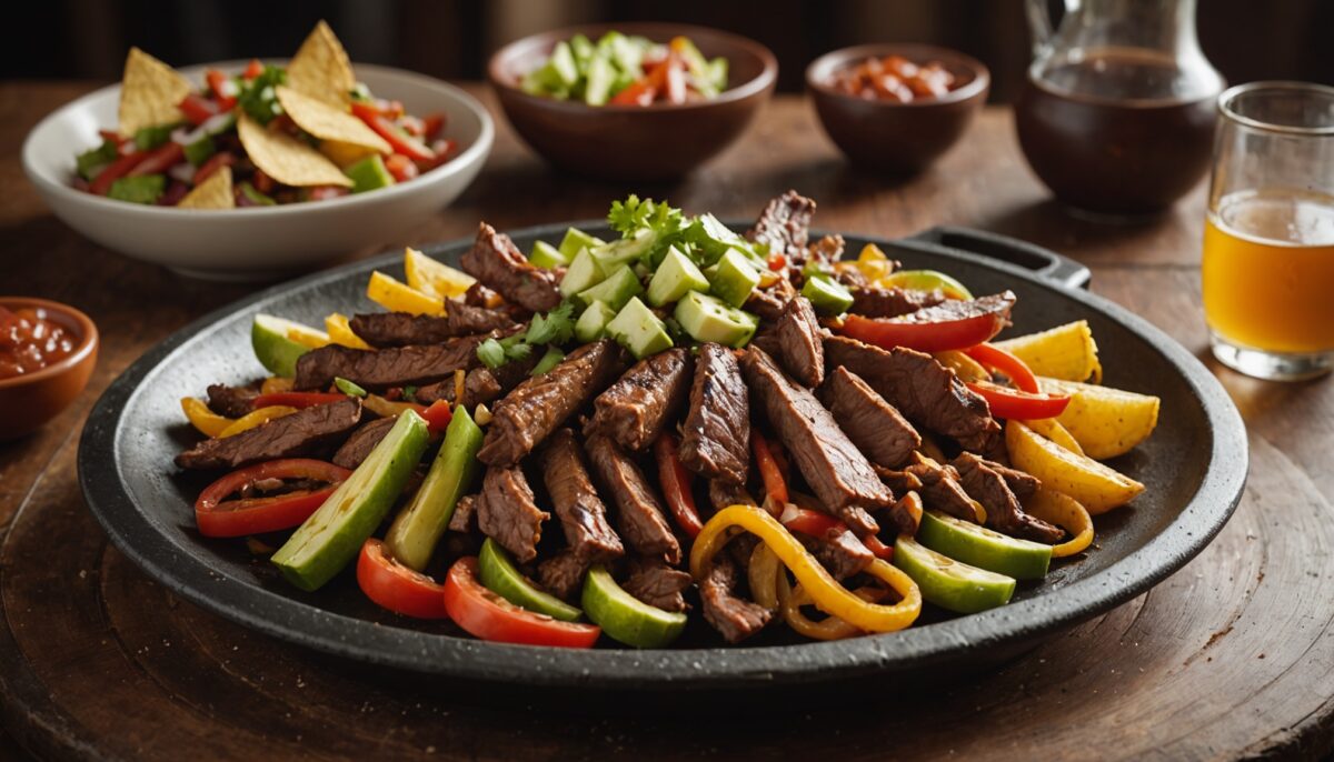 Fajitas croquantes au céleri et bœuf fondant caramélisé : une recette légère et savoureuse